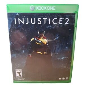 Injustice 2 Video Game for Xbox One Complete CIB Disc Manual Case